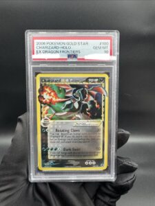 2006 Pokemon EX Dragon Holo Frontiers Gold Star Charizard #100 PSA 10 Gem Mint