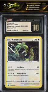 2020 Black Star Promos #SWSH029 Rayquaza CGC 10