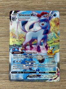 2021 Pokemon Sword Shield Evolving Skies Glaceon VMAX 209 Full Alt Art NM