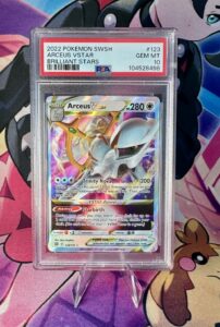 2022 Pokémon Arceus VSTAR 123/172 Swsh09: Brilliant Stars Holo PSA 10 Gem MT