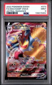 2022 Pokémon Astral Radiance #073 Machamp VMAX Full Art PSA 9