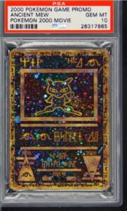 Ancient Mew Pokemon 2000 PSA 10 Gem Mint