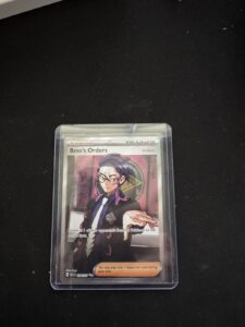 Boss’s Orders 256/217 Ultra Rare Full Art Pokemon TCG Ascended Heroes NM