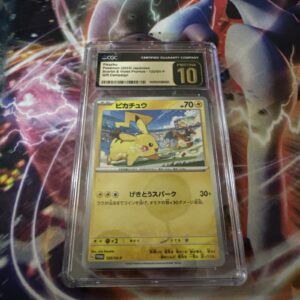 CGC 10 PRISTINE Japanese Pikachu 120/SV-P Gift Campaign Promo Pokemon Card