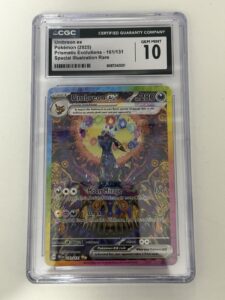 CGC 10 Umbreon ex Prismatic Evolutions SIR Alt Art Pokemon Card #161 Gem Mint