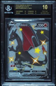 Charizard V 079 BGS 10 Black Label Champions Path Pokemon Card