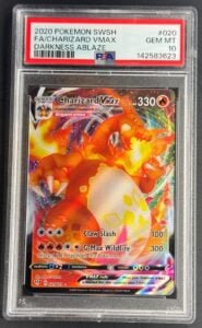 Charizard VMAX 020/189 PSA 10 GEM MINT | Darkness Ablaze Pokémon Card