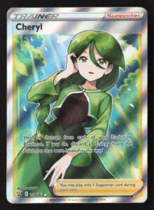Cheryl (Full Art) Ultra Rare Holo SWSH05 159/163 NM Pokemon TCG
