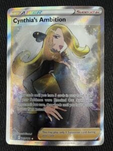 Cynthia’s Ambition 169/172 Full Art Trainer Brilliant Stars Pokémon