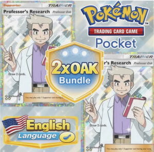 (ENG) Professor’s Research – Full Art – Professor Oak – Pokemon TCG Pocket PTCGP