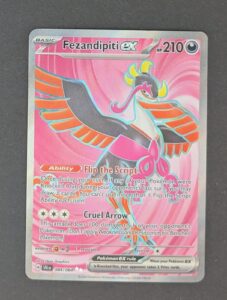 Fezandipiti ex 084/064 Sv: Shrouded Fable Holo Pokemon Card Full Art TCG