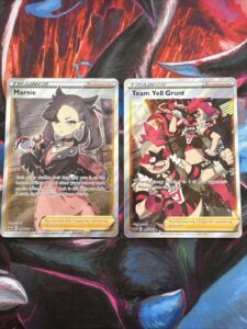 Marnie Trainer Full Art Holo Card 200/202 NM