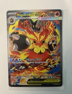 Mega Emboar ex 273/217 SIR Ascended Heroes – Secret Illustration Rare – Pokemon