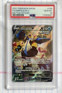 PSA 10 GEM MINT Empoleon V 146/163 Alternate Alt Art Battle Styles 2021 Pokemon