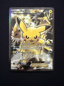 Pikachu EX XY124 Black Star Promo Full Art Holo 2016 LP Pokemon Card