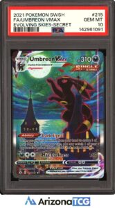 Pokemon 2021 Umbreon VMAX 215/203 Alt Art Evolving Skies GEM MINT PSA 10