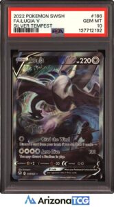 Pokemon 2022 Lugia V 186/195 Alt Art Silver Tempest GEM MINT PSA 10