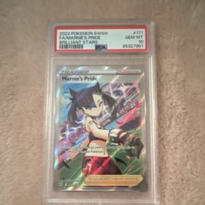 Pokémon 2022 Marnie’s Pride Full Art Holo Ultra Rare 171/172 PSA 10