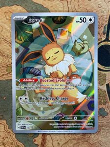 Pokemon Card TCG – Eevee SVP 173 Scarlet & Violet Black Star Promo Near Mint