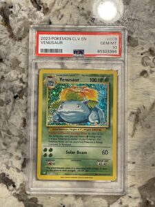 Pokemon Classic Collection Venusaur Holo CLV 003/034 PSA 10