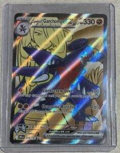 Pokemon Cynthia’s Garchomp EX 215/182 Full Art Secret Rare Destined Rivals