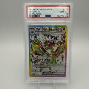Pokémon Flygon EX 222/191 Full Art Ultra Rare Surging Sparks 2024 PSA 10