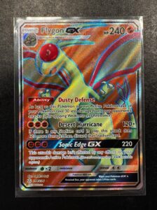 Pokemon Flygon GX Full Art Ultra Rare (218/236) Sun & Moon Cosmic Eclipse