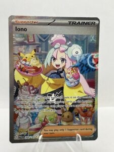 Pokémon Iono 269/193 Paldea Evolved Full Art Holo Rare Trainer Card