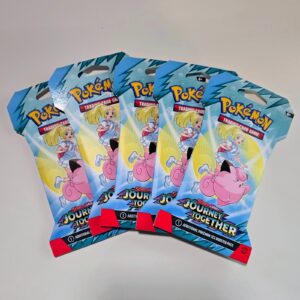 Pokemon – Journey Together Sleeved Booster Pack Lot ( 5 )