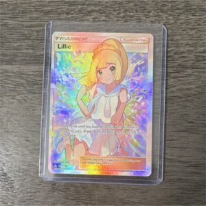 Pokémon Lillie Full Art Ultra Rare Holo Trainer Card SM Ultra Prism 151/156