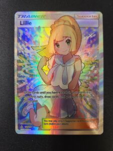 Pokémon Lillie Trainer 151/156 SM151 Ultra Prism Full Art Holo Ultra Rare