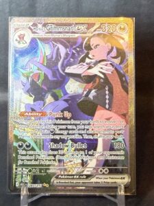 Pokémon Marnie’s Grimmsnarl ex Full Art Rare Holo 320HP Darkness TCG Card