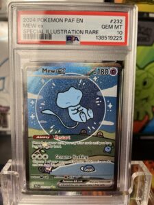 Pokémon PSA 10 Bubble Mew Ex Paldean Fates SIR