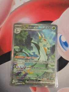 Pokémon Serperior EX Special Illustration Rare 164/086 Black Bolt BLK