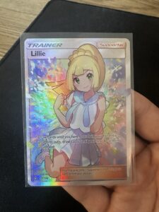 Pokémon TCG Lillie Full Art Holo Trainer Card 151/156 2018 Naoki Saito