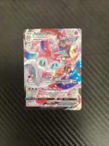 Pokémon TCG Sylveon VMAX Full Art Ultra Rare Holo TG15/TG30 Brilliant Stars NM