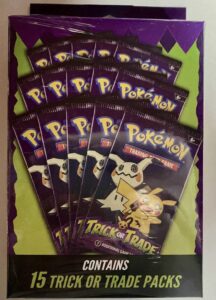 Pokémon Trick or Trade Booster Pack Set – 15 Packs of 3 – 2025 Set! Sealed!