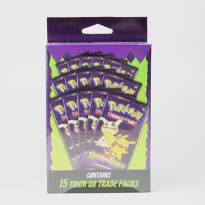 Pokémon Trick or Trade Booster Pack Set – 15 Packs of 3 – 2025 Set Sealed