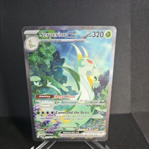 Serperior ex 164/086 Pokemon Black Bolt SIR Illustration Rare *FRESH PULL*