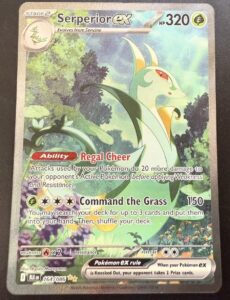 Serperior ex 164/086 Sv: Black Bolt – Special Illustration Rare NM Holo