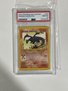 Shining Charizard PSA 10 Pokémon Neo Destiny 107/105 Holo 2002