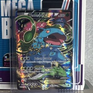 Venusaur EX XY123 XY Full Art Promo Holo Black Star Promo Pokémon TCG Card Stock