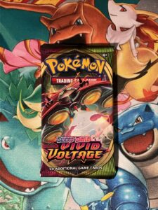 1x Pokémon TCG Sword & Shield Vivid Voltage Booster Pack (Orbeetle) New/Sealed