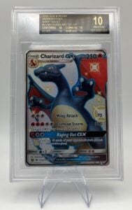 2019 Pokemon Charizard GX S&M Hidden Fates Shiny Vault #SV49 BGS 10 Black Label