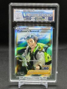 2022 Pokemon Go Professor’s Research Full Art Ultra Rare Holo HGA 9