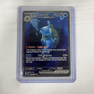 2023 Pokemon Mew En-151 SAR Blastoise Ex 10 PSA #200/165
