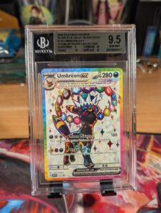 2025 POKEMON SVP EN-SV BLACK STAR PROMO #176 UMBREON EX BGS 9.5 Gem Mint