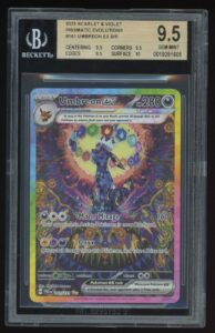2025 Pokemon Prismatic Evolutions Umbreon SIR 161/131 – BGS 9.5