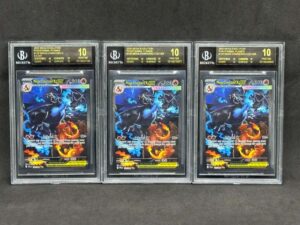 3 POKEMON EVOLUTION PHANTASMAL FLAMES CHARIZARD EX SIR BGS 10 BLACK LABEL AL2
