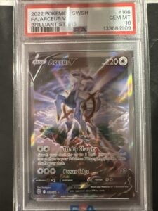 Arceus V (Alternate Full Art) 166/172 Swsh09: Brilliant Stars Holo